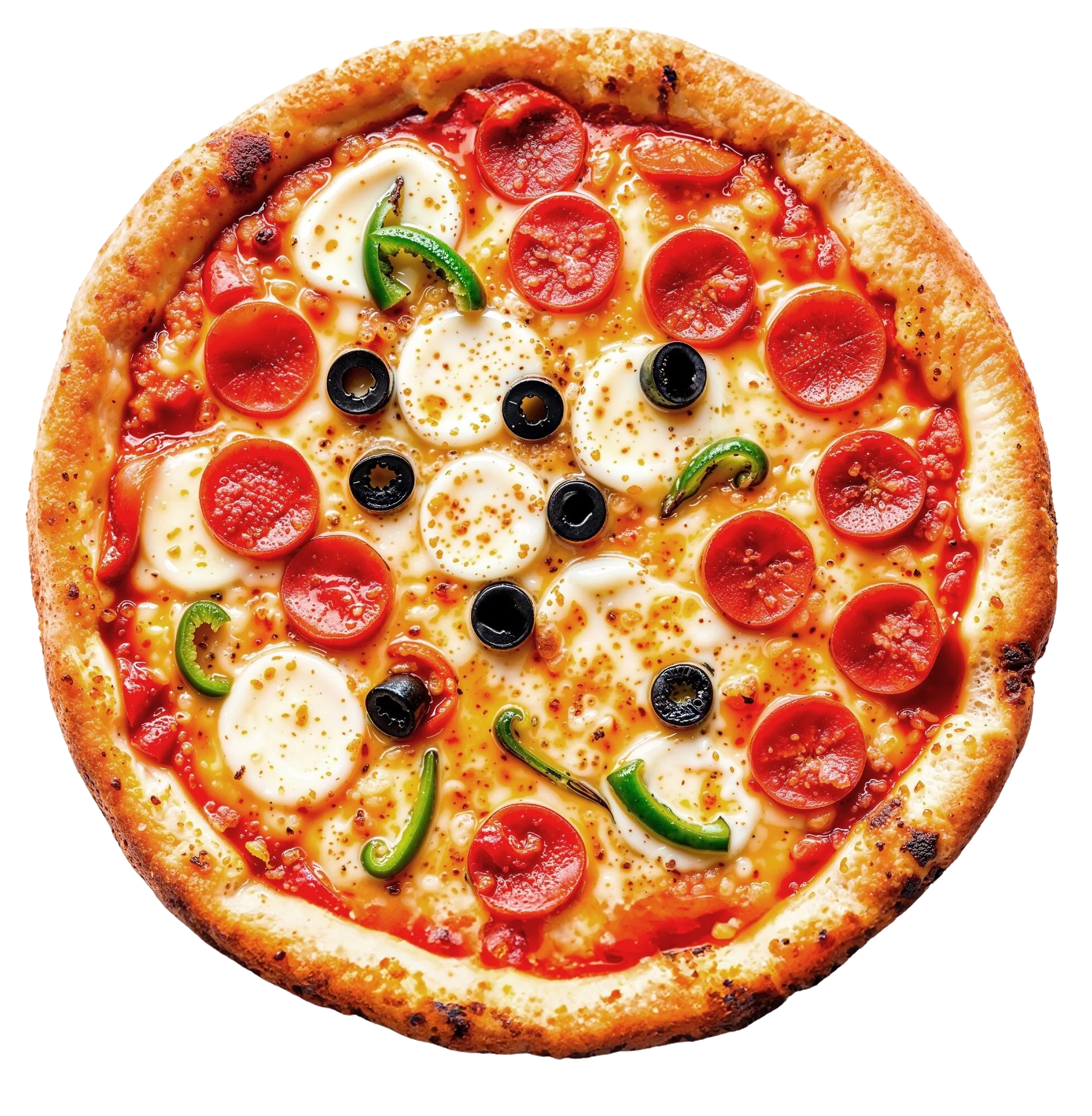 top-view-delicious-pizza